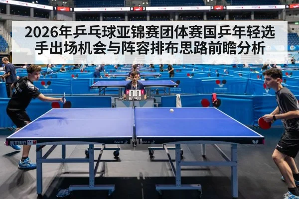 young table tennis players